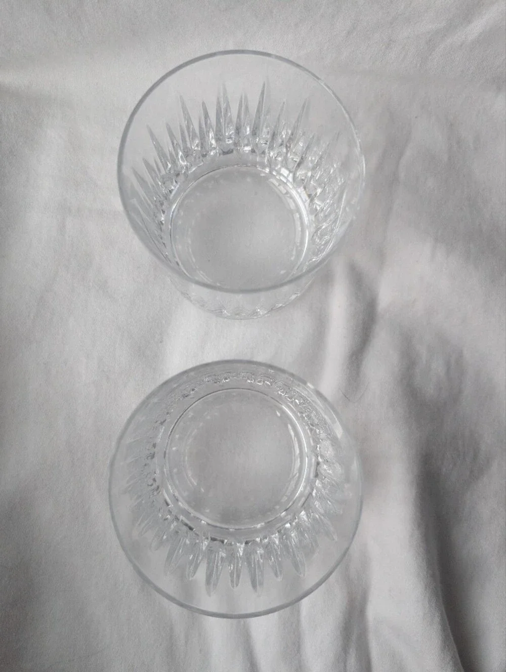 Reed & Barton  Soho Crystal Cut Double Old Fashioned Glasses - Clear (Set of 2)